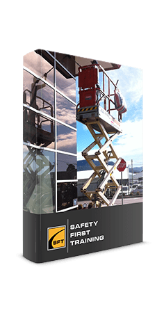 A picture of the front cover of safety first cleaning 's brochure.